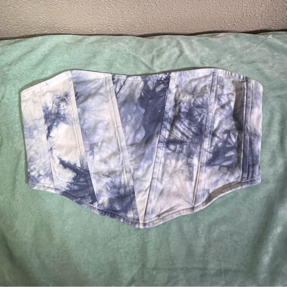 Tie Dye Corset Top